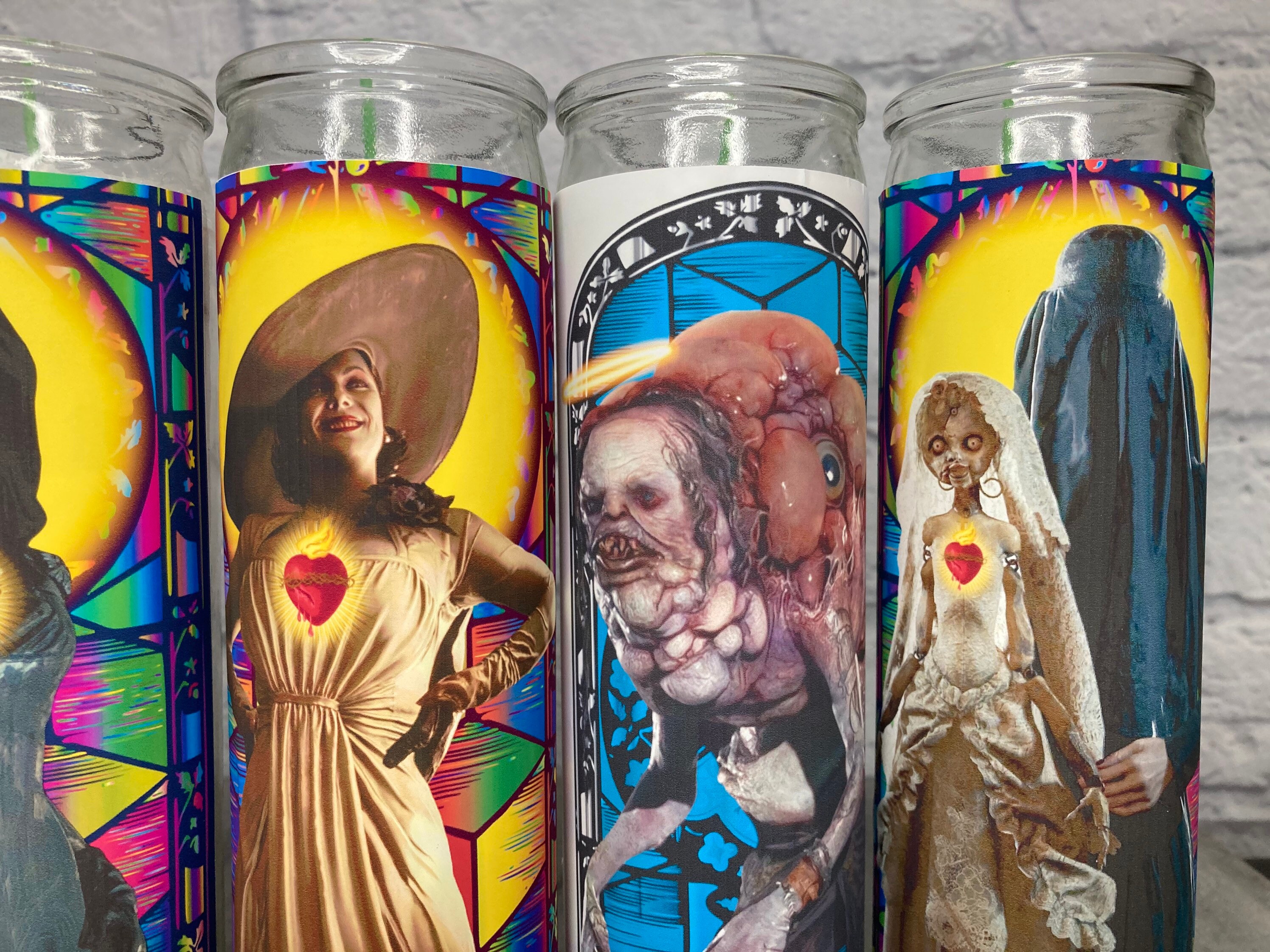 RESIDENT EVIL VILLAGE Prayer Candles Lady Dimitrescu Etsy