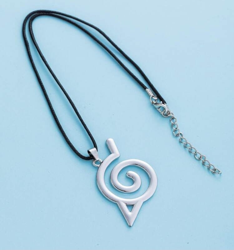 Naruto Pendant Necklace Boruto Hidden Leaf Konoha Etsy