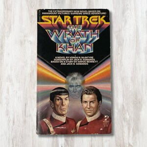Vintage 1982 Star Trek The Wrath of Khan Book - Official Novelization