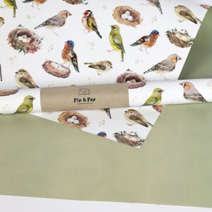 Gift wrap BIRDS // 50 x 70 cm