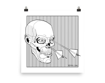 These Aren't My Glasses sans Text Poster