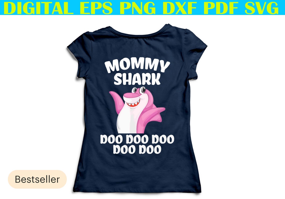 Download Mommy Shark Doo Doo Doo Svg Trending Svg Mommy Shark Svg ...