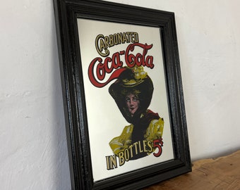 ヴィンテージ コカ・コーラ 広告ミラー - 「REFRESH YOURSELF