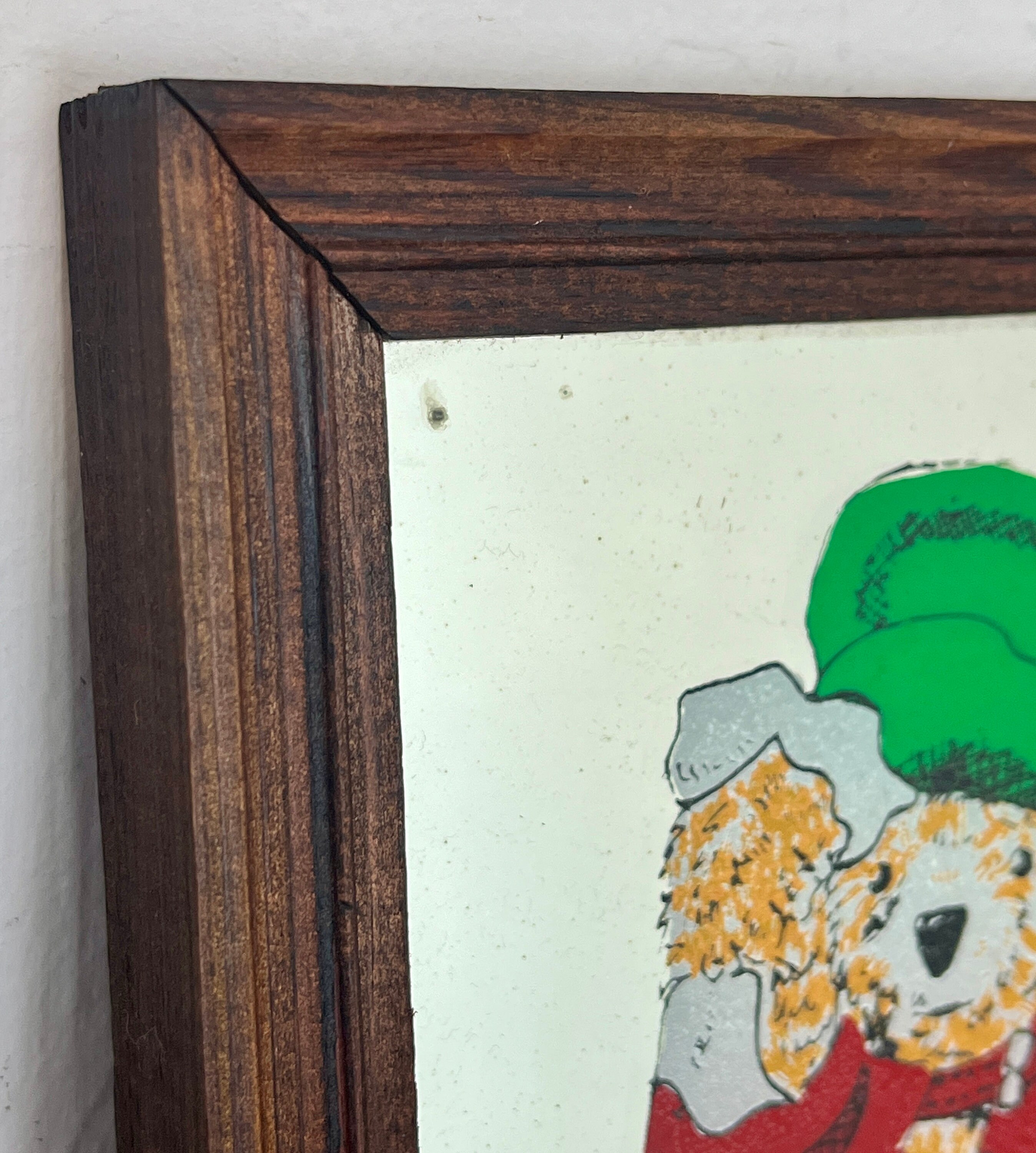 Cute Paddington Bear Vintage Mirror, Children's Book Wall Cute Paddington Bear Vintage Mirror, Children's Book Wall