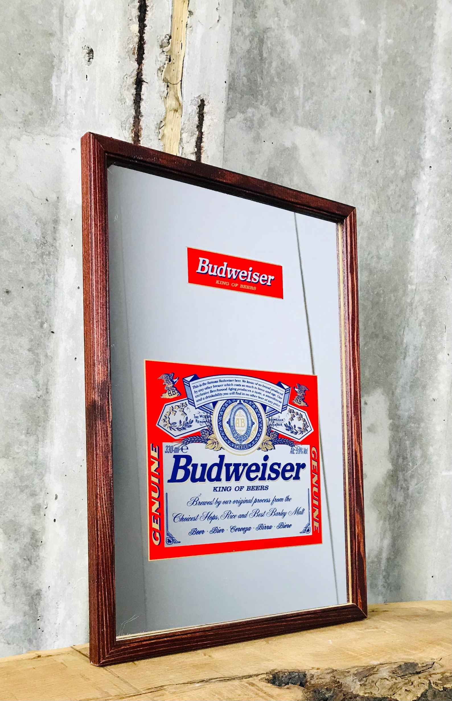 Rare Budweiser Mirrors