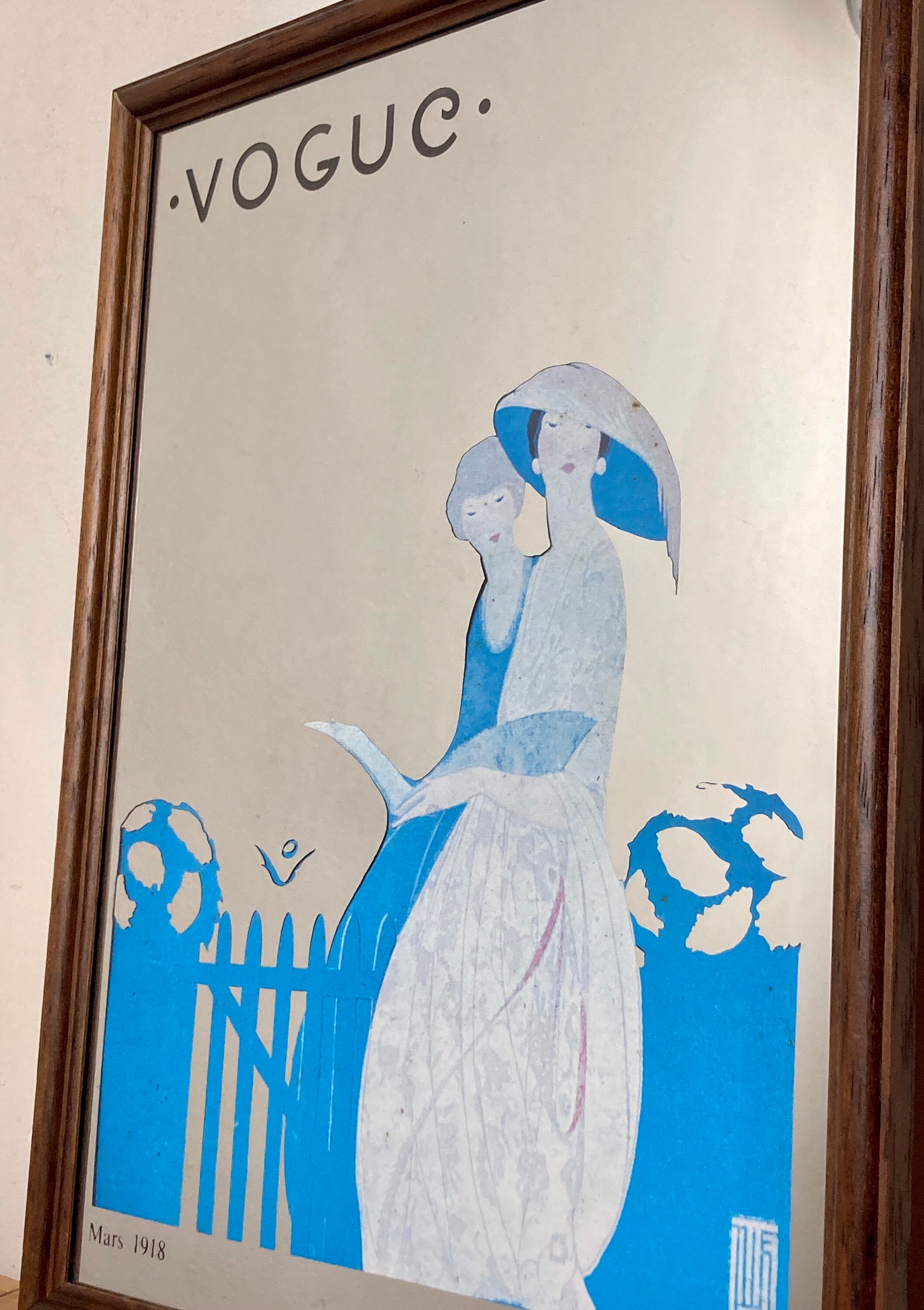 【2025年最新】海外限定の人気アイテム Stylish Vintage Warenne De Alice Deco, Art Mirror, Vogue アンティーク雑貨