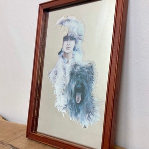 Stunning vintage art nouveau mirror, Sara moon collectibles, romantic signs, furnishings, accessories, art works, artist, illustrations