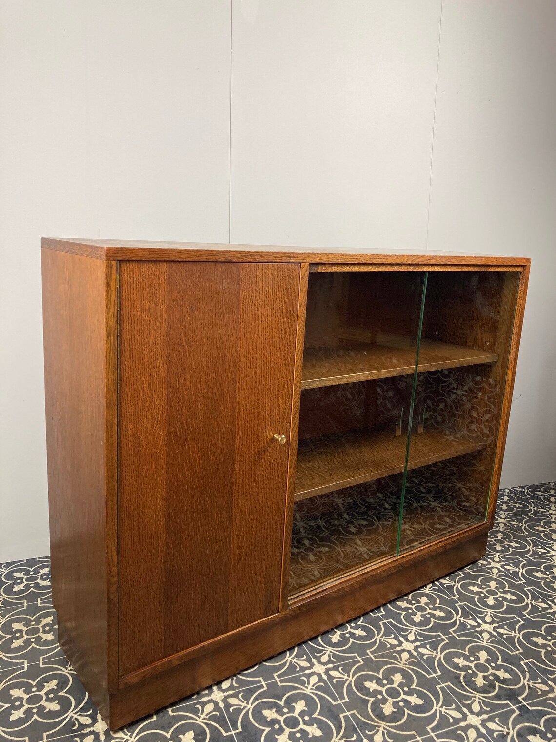 Vintage Bookcase Record Storage By Maple Retro Morris Etsy