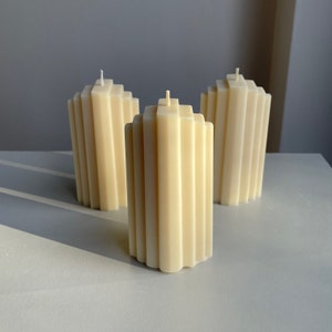 Skyscraper | Soy Wax | Pillar Candle | Art Deco