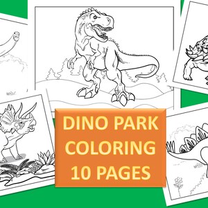 Dinosaurier Malvorlagen für Kinder, Dinosaurier Malvorlagen, Dinosaurier Aktivitäten, Malvorlagen, Dinosaurier Party Geburtstag, DIGITAL