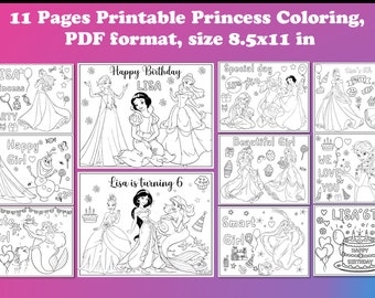 ariel colouring page etsy