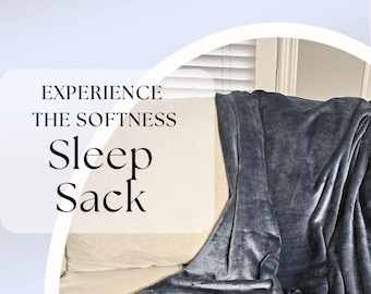 Plush Cozy Travel Sleep Sack
