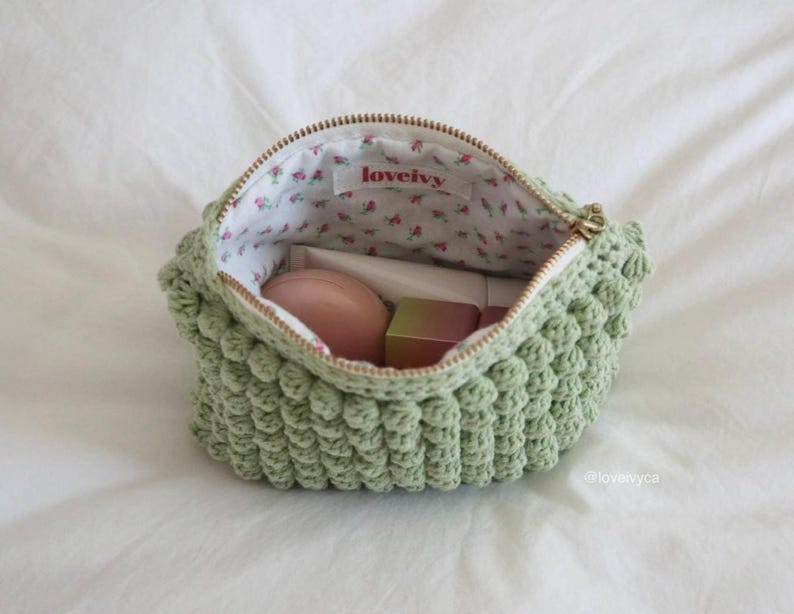 Love, Ivy Bobble Makeup Bag - Thumbnail 4