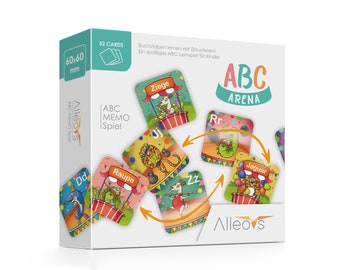 ABC Arena Memo-Spiel - Buchstaben lernen