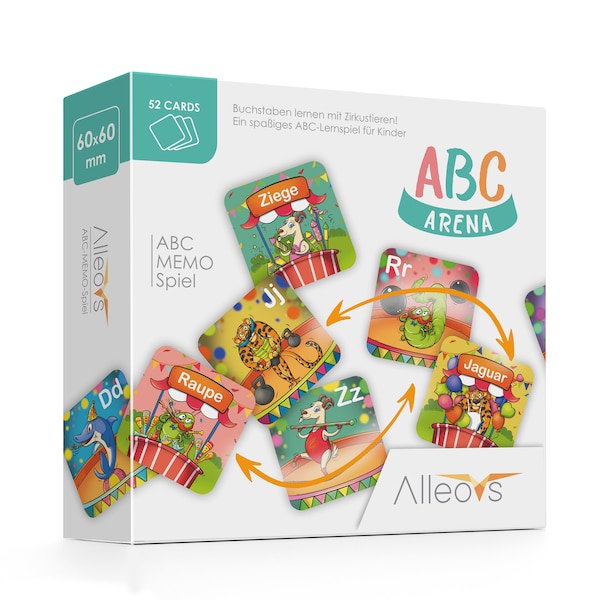 ABC Arena Memo-Spiel - Buchstaben lernen