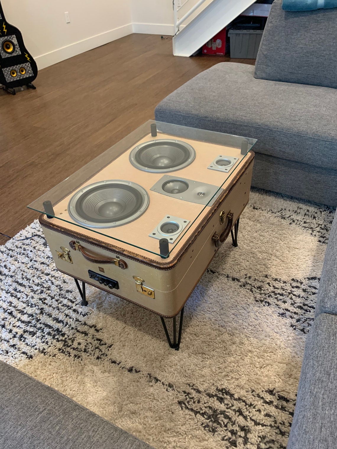 Bluetooth Coffee Table Speaker Etsy