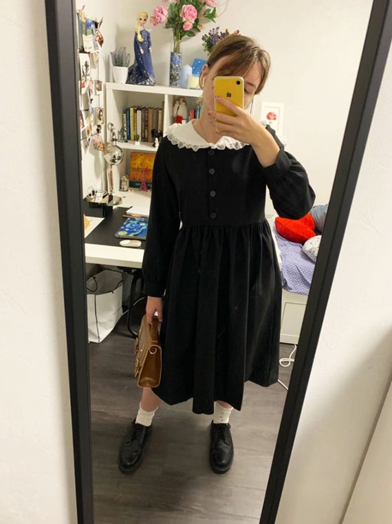 Long Sleeve Preppy Style Lolita Dress 