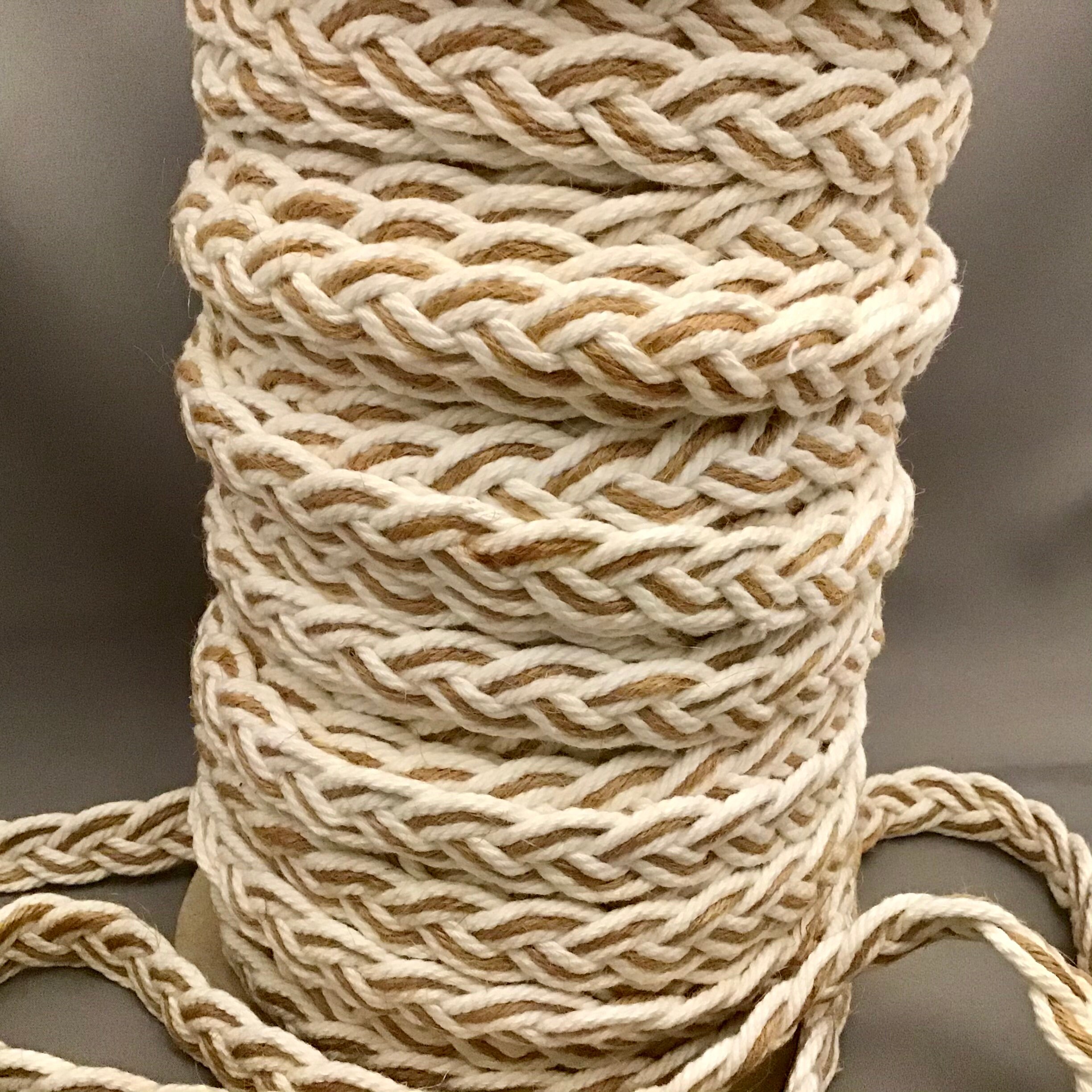 EVERLASTO Geflochtene Juteschnur SASH Nr. 4 – Robust & Vielseitig Für Deko, Handwerk & Outdoor