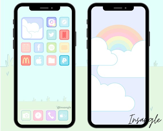 60 Kawaii IOS 14 App Icons Anime Ios 14 App Icons Korean -  Israel