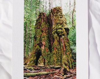 Tree Giclee Print (Textured)