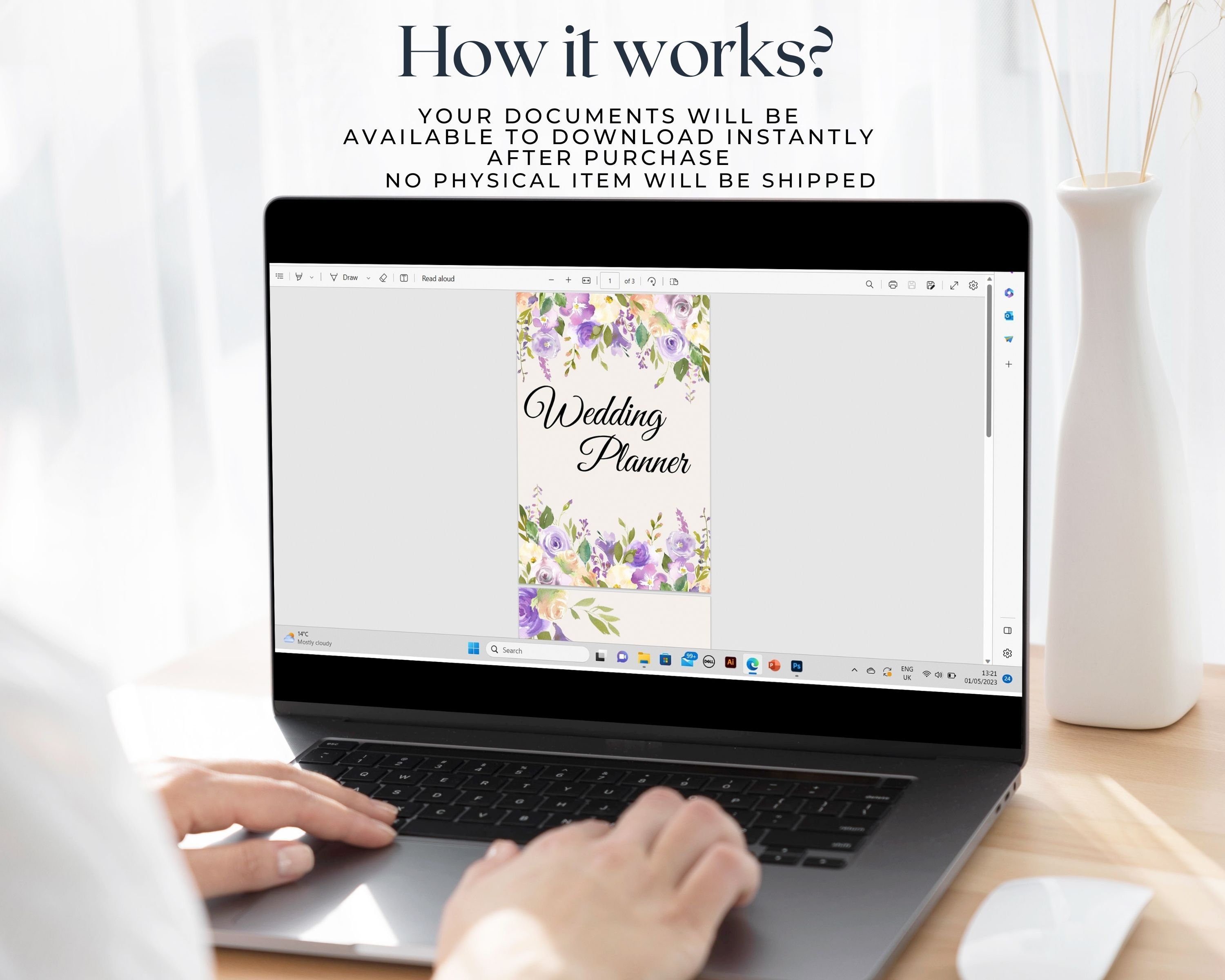 Purple Wedding Planner Detailed Printable Wedding Planner - Etsy UK