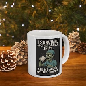 Grappige keramische mok met citaat, geweldig cadeau voor koffieliefhebbers, perfect voor verjaardagen, feestdagen, kantoorgebruik, grappige humormok