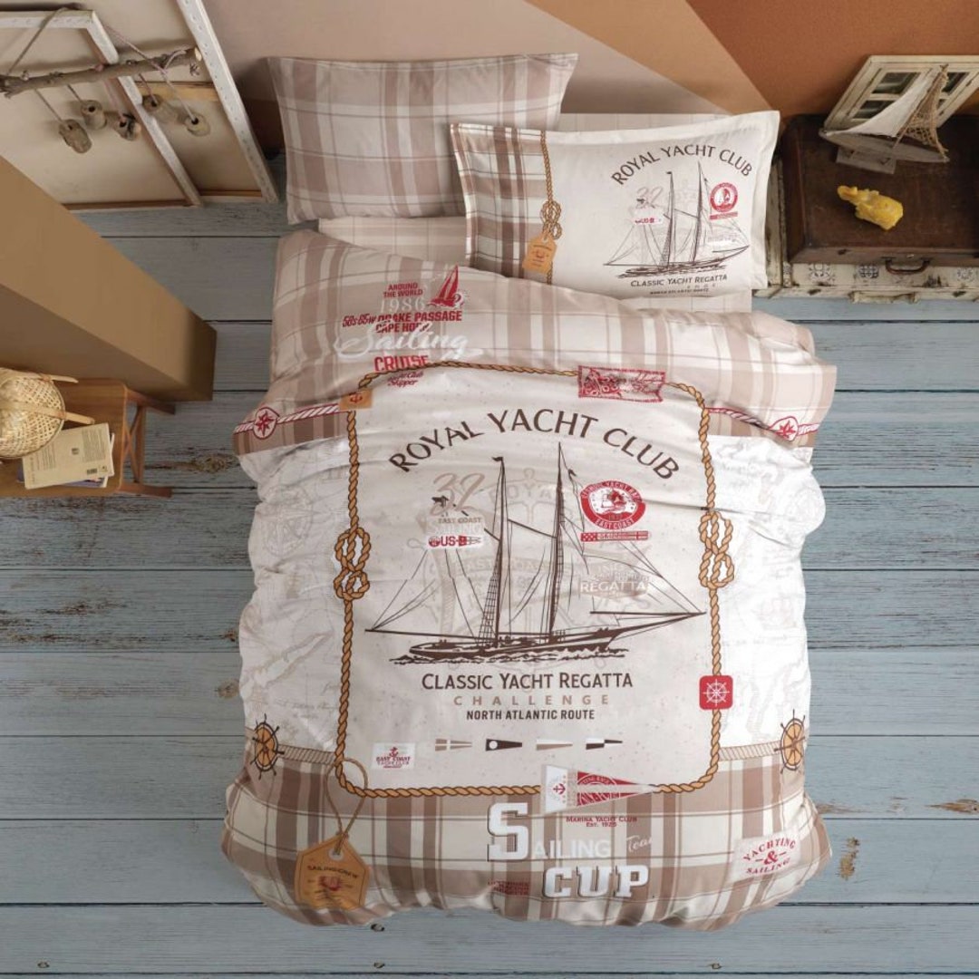 Old Harbor Tall Ship KL0901001CL Duvet Cover Set