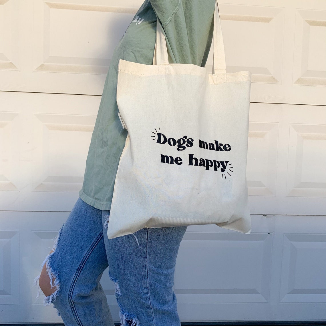 Dog Mom Tote Bag Tote Bag Reusable shopping bag cotton Etsy