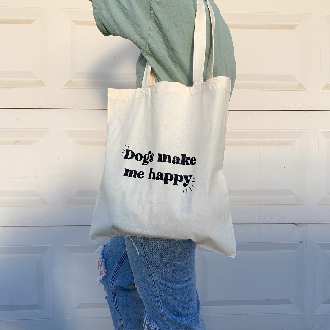Dog Mom Tote Bag Tote Bag Reusable shopping bag cotton Etsy