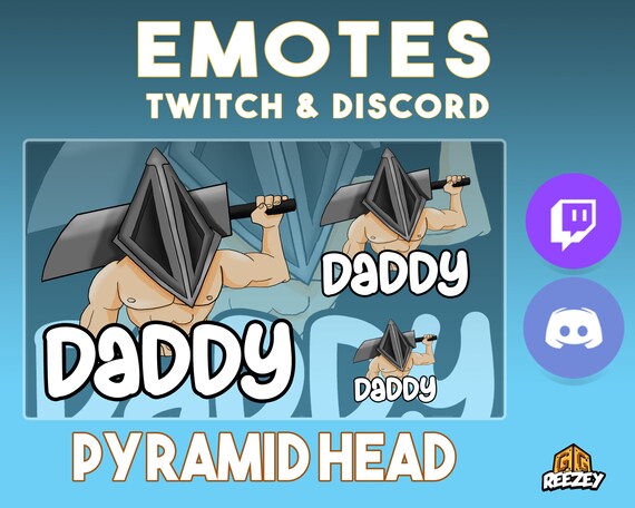 Emote Twitch Emote Pyramid Head Emote Resident Evil Emotes Etsy