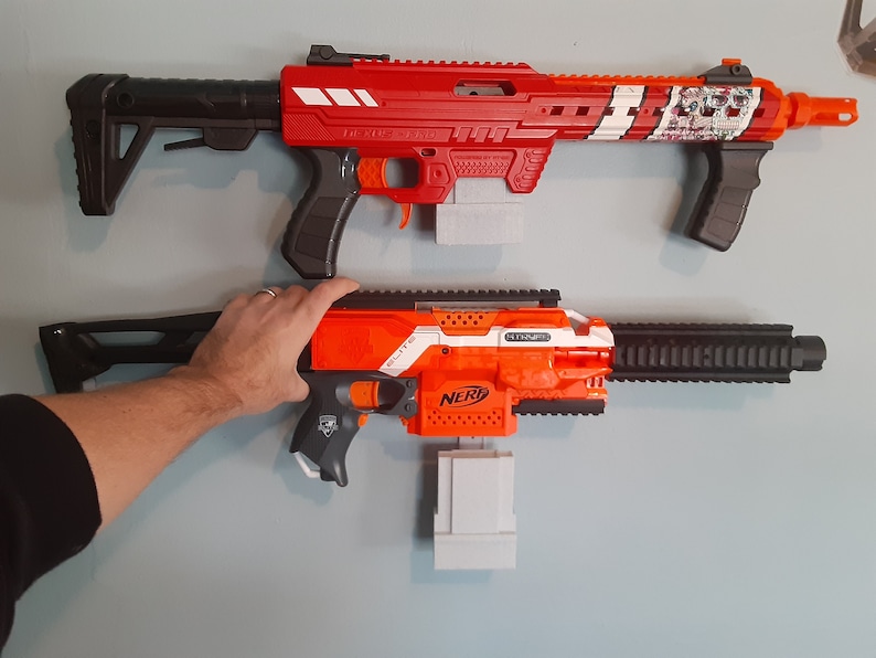 nerf gun wall storage cartridges