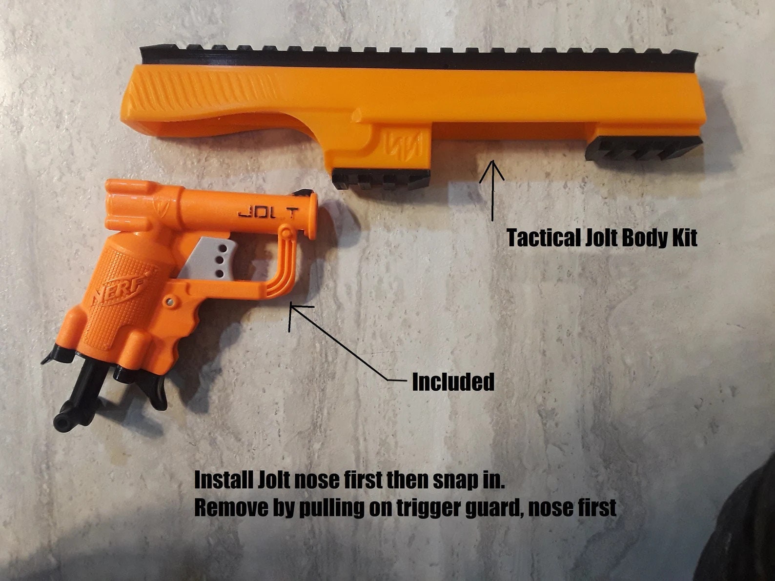 MRS-15A Modular Sniper Rifle Nerf Rapidstrike Blaster Kit 