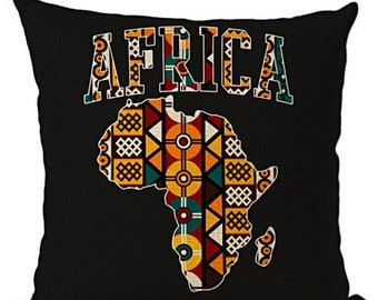 Africa Heartbeat Traditional Dashiki Pattern Art Africa Map Throw Pillow Africa Heartbeat Traditional Dashiki Pattern Art Africa Map Throw Pillow