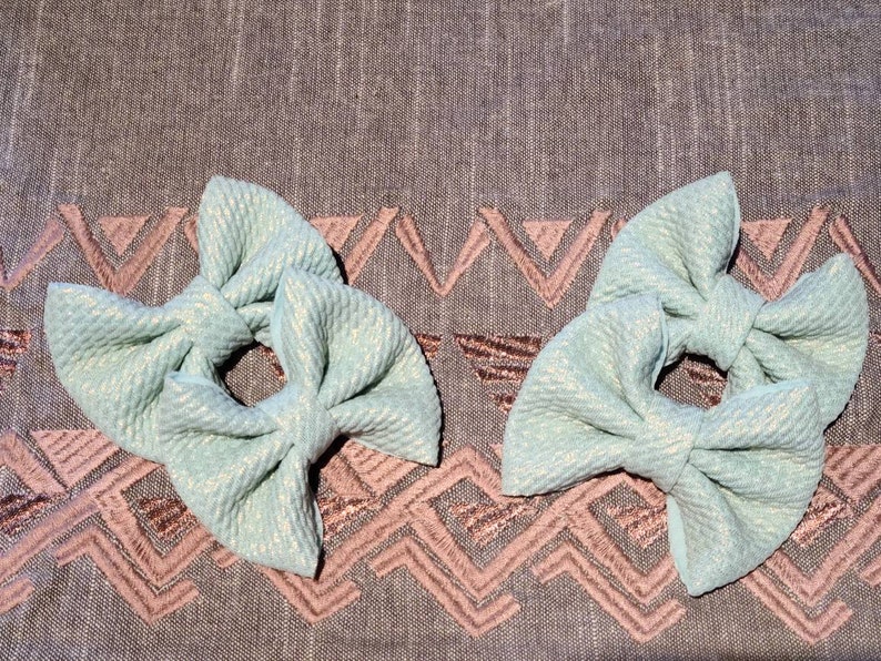 Under the sea shimmer piggy clips set of 2