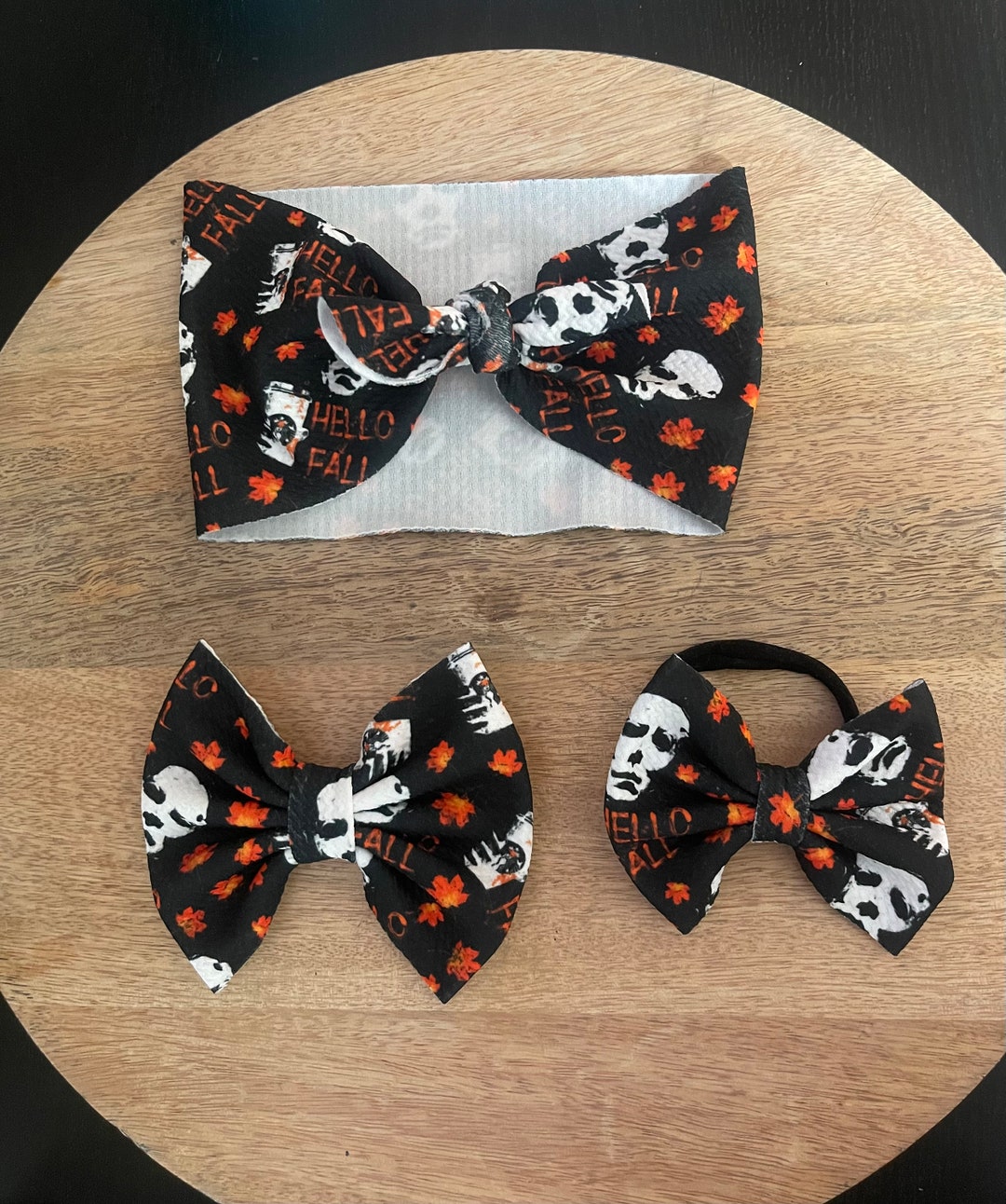 Hello Fall Michael Myers Bows Etsy Il 1080xN.5269098521 N2vl