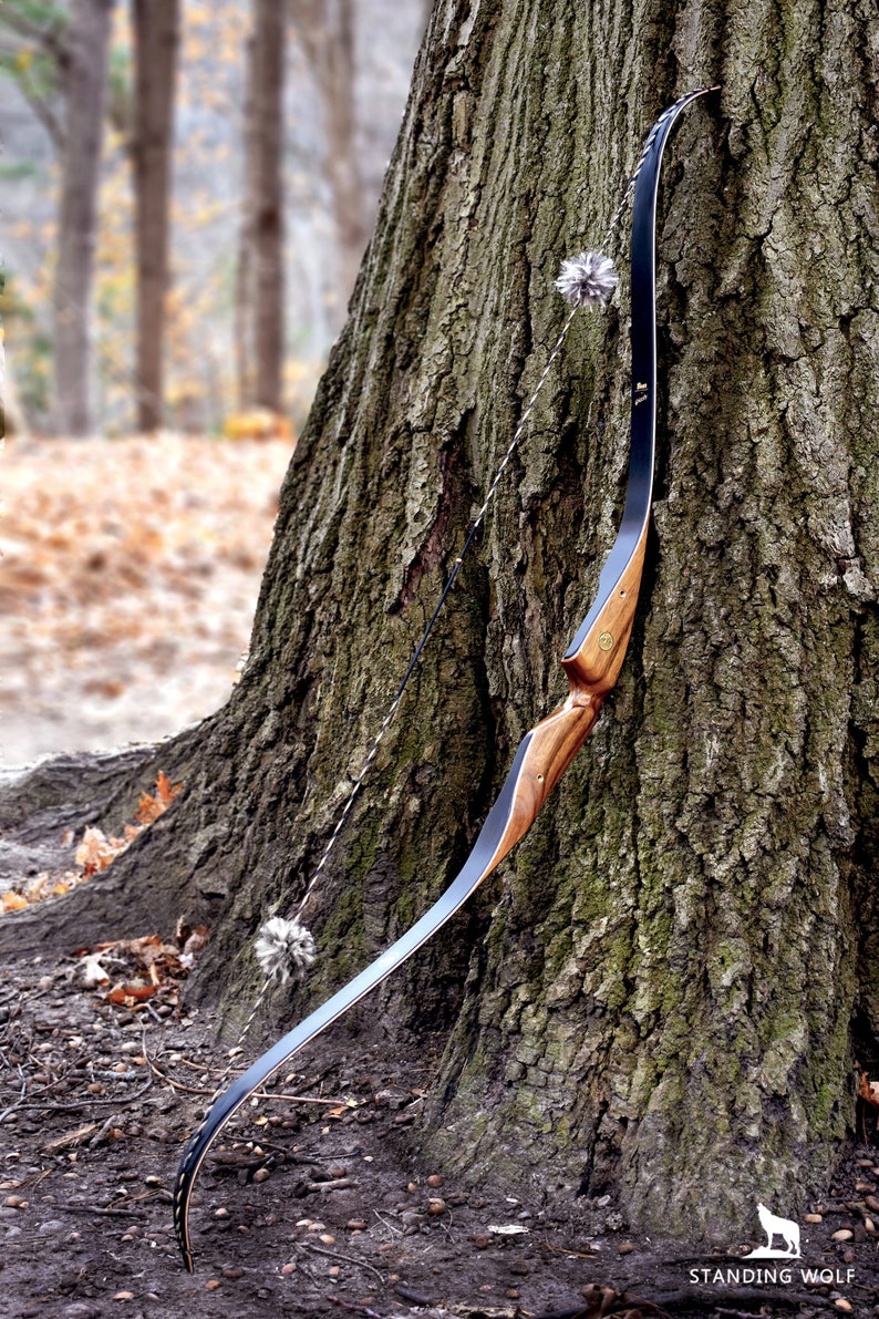 Navajo Wool Bow String Silencers Traditional Style Archery Etsy