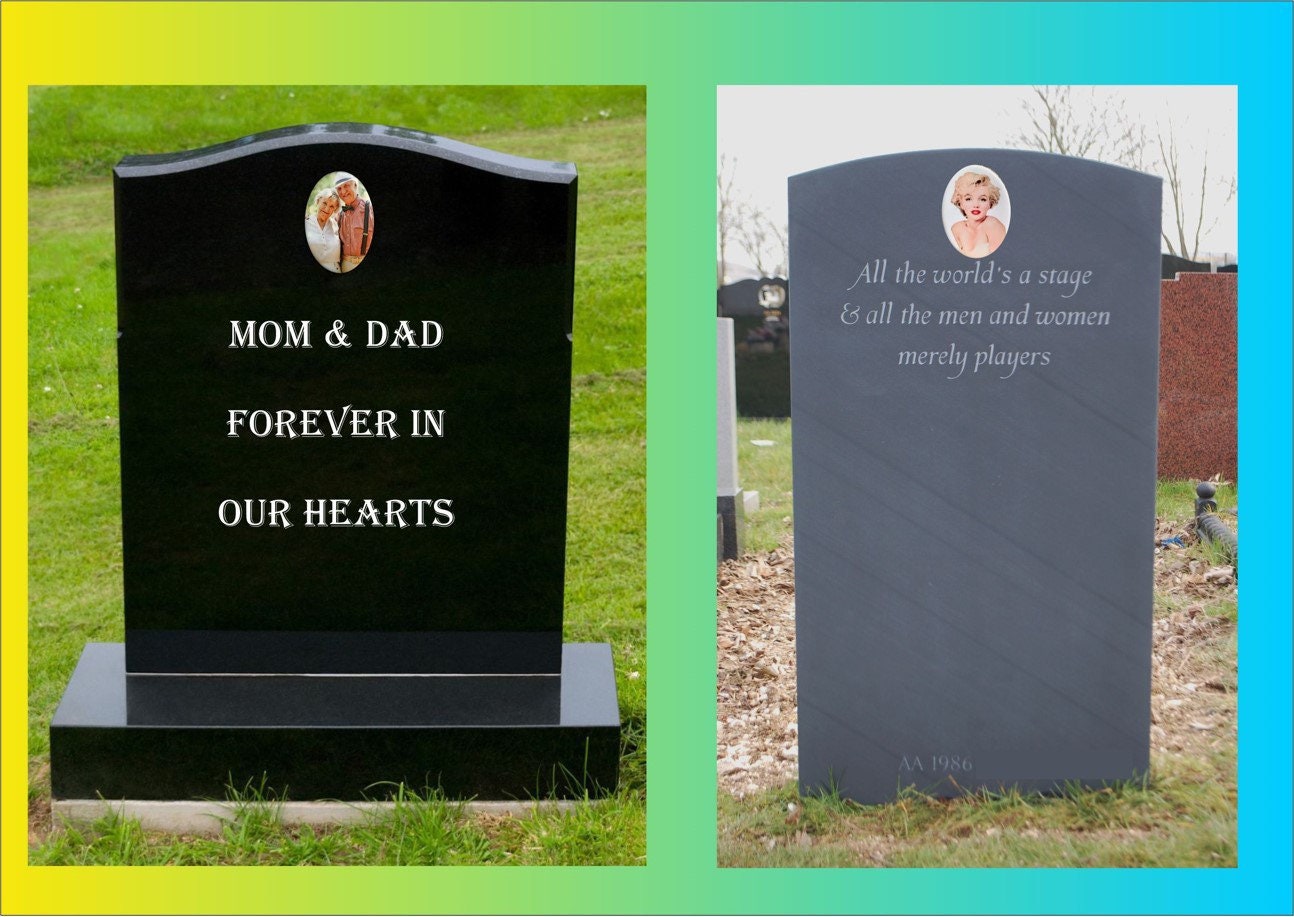 Hommage Ovale en Céramique Personnalisé. 127mm X 86mm