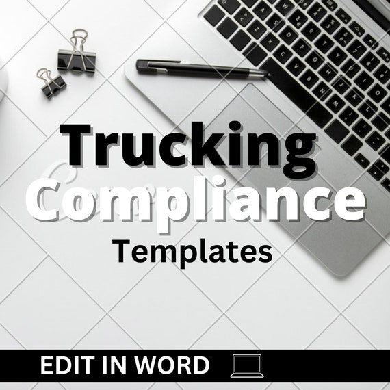 Back Office Compliance for Trucking - Etsy