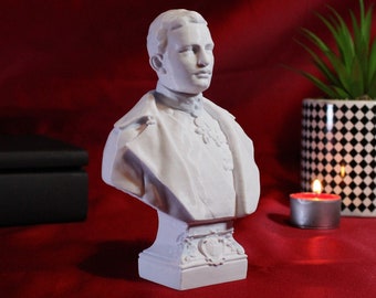 Charles I Emperor of Austria Desktop Decoration Bust Sculpture - Decorative Art Statue
