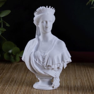 Eugénie de Montijo Imperatriz de França - Estátua de Arte Decorativa