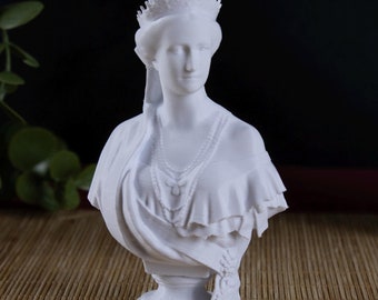 Eugénie de Montijo keizerin van Frankrijk - standbeeld decoratieve kunst