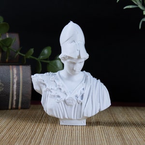 Athena of Velletri Desktop Decoration Bust Sculpture - Decorative Art Statue
