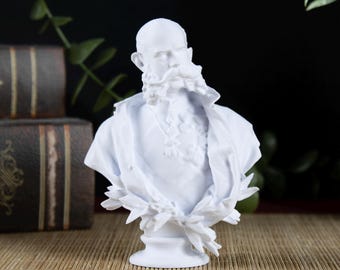 Franz Joseph I Emperor of Austria - Desktop Decoration Bust Sculpture - Decorative Art Statue
