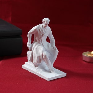 John Stuart Mill English Philosopher - Desktop Decoration Bust Sculpture - Decorative Art Statue
