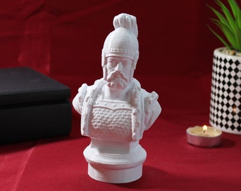 Oleg of Novgorod Rurikid Prince - Desktop Decoration Bust Sculpture - Decorative Art Statue