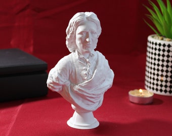 John Locke, filósofo inglés - Escultura de busto para decoración de escritorio - Estatua de arte decorativo