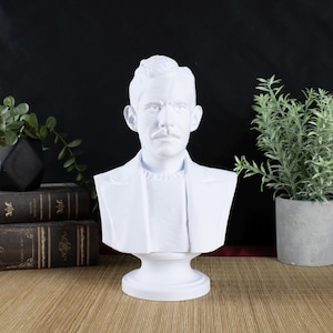 John Steinbeck American Writer Desktop Decoration Bust Sculpture - Decorative Art Statue