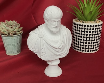 Aristotle Desktop Decoration Bust Sculpture - Decorative Art Statue
