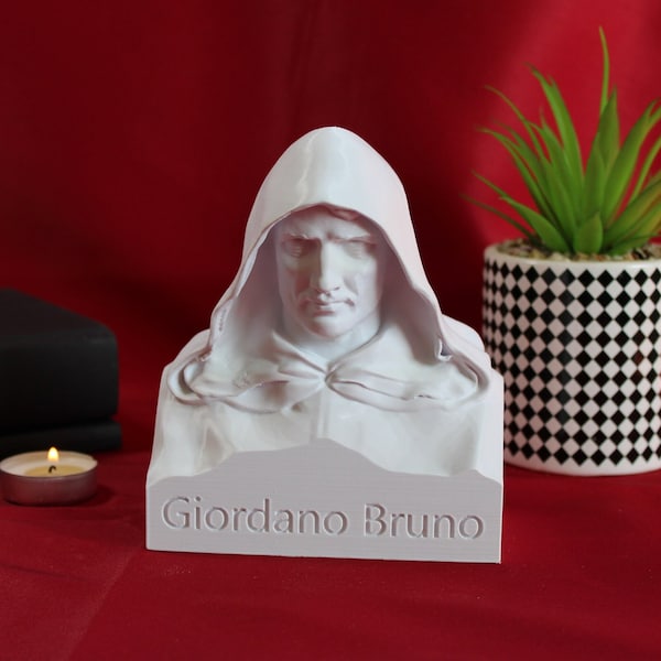 Giordano Bruno Italian philosopher - Desktop Decoration Bust Sculpture - Decorative Art Statue