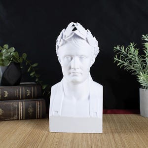 Napoléon Bonaparte Desktop Decoration Bust Sculpture - Decorative Art Statue image 2